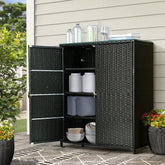 Gardeon Outdoor Storage Cabinet Box Garage Wicker Shelf Chest Garden Shed Tools Chez Guru